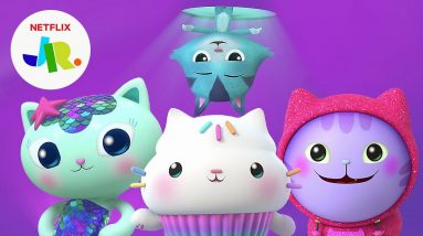 Cat of the Day Song Compilation 😻🎶 Gabby's Dollhouse | Netflix Jr