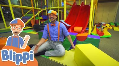 Learning With Blippi At The Kinderland Kids Museum | Educational Videos For Kids