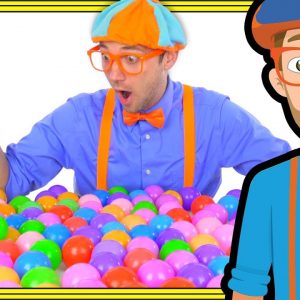 Blippi Plays and Learns at the Indoor Playground | Learn Colors and More!