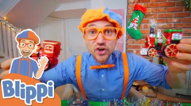 Blippi Visits A Christmas Tree Farm | Educational Videos For Kids