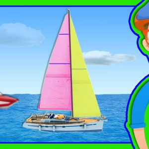 Boats for Preschoolers | The Blippi Boat Song