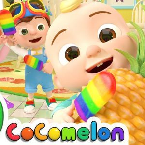 The Colors Song (with Popsicles) + More Nursery Rhymes & Kids Songs - CoComelon