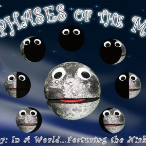 The Phases of the Moon - La Luna - The Moon Song - For Kids by In A World Music Kids with The Nirksâ„¢