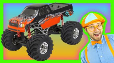Monster Trucks for Kids - Learn Numbers and Colors