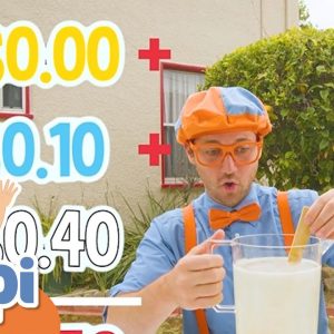 Learning Numbers and Making Lemonade With Blippi | Educational Videos For Kids