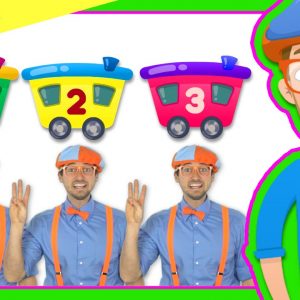 Preschool Learning with Blippi | Learn Colors with Songs for Toddlers
