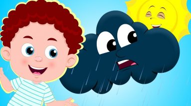 Rain Rain Go Away - Nursery Rhymes & Children Songs | Schoolies Cartoons for Kids