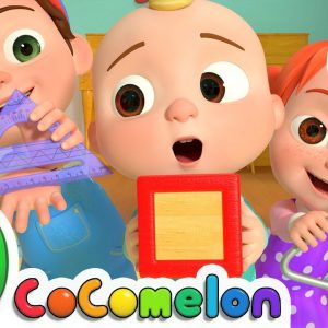 The Shapes Song + More Nursery Rhymes & Kids Songs - CoComelon