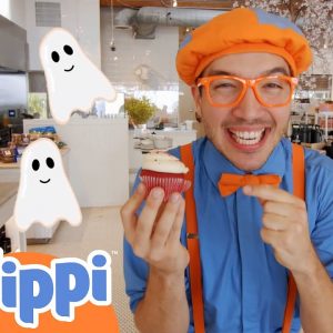 Blippi Decorates Spooky Halloween Treats! | Fun Halloween Videos For Kids