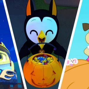 BEST Halloween Moments 👻 StarBeam, Mighty Express & More! | Netflix Jr