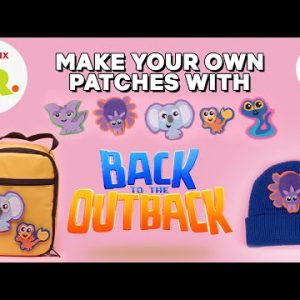 Back to the Outback DIY Felt Patches 🎒 Netflix Jr