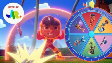 Action Pack Mystery Wheel of Action | Netflix Jr