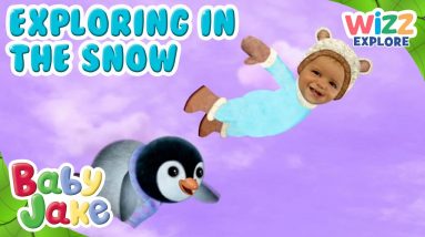 @Baby Jake - Exploring in the Snow 🐧 ⛄️ | Winter Adventures | @Wizz Explore
