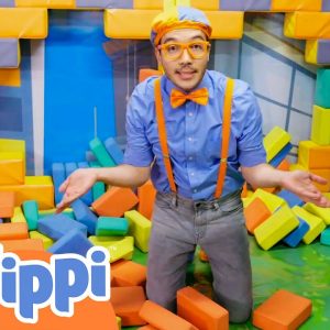 Blippi Visits Uptown Jungle Fun Park! | Fun and Educational Videos for Kids