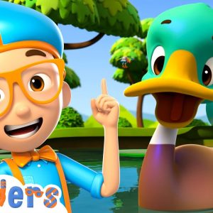 Sink or Float With Ducks! - Blippi Wonders | Fun and Educational Cartoons For Kids