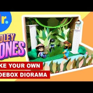 Ridley Jones Toy Diorama 📦 DIY Craft Tutorial for Kids | Netflix Jr
