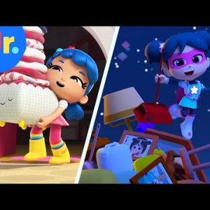 Clean Up' Song for Kids 🧹 Action Pack, StarBeam, True & More! | Netflix Jr Jams