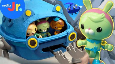 Octonauts Toy Play: Shivering Snake’s Spring 🐍 The Octonauts: Above & Beyond | Netflix Jr