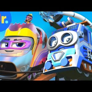 Mighty Milo’s Frosty Freight Rescue! ⚡️ Mighty Express | Netflix Jr