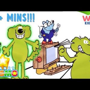 Roobarb and Custard | Inventions with Roobarb and Mouse ðŸ›  | #Compilation | @Wizz Explore   â€‹
