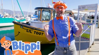 Blippi Explores A Boat - Blippi Loves Planet Earth | Educational Videos for Kids