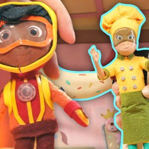 Action Pack Toy Play: Clay Braves the Baker Bandit | Netflix Jr