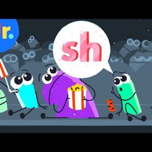 What Sound Does "SH" Make? | Learn to Read with StoryBots | Netflix Jr