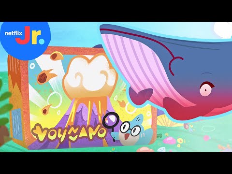 A Whale-y Spicy Volcano Lunch 🌋 Sea of Love | Netflix Jr