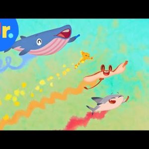 Color Crayon Dance ðŸ–�ï¸� Sea of Love | Netflix Jr