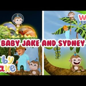 @Baby Jake  - Explore with Sydney the Monkey! 🐒🐵  | Full Episodes | @Wizz Explore