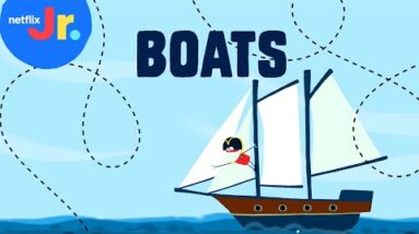 Boats ⛵ StoryBots Vehicles Songs for Kids | Netflix Jr