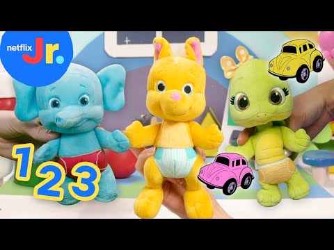 Mystery Wheel Game Compilation! Toys & Patterns with Word Party | Netflix Jr