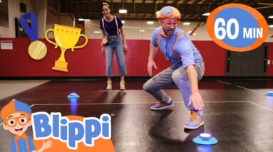 Blippi and Meekah Get Active At The Sports Center! | Educational Videos for Kids