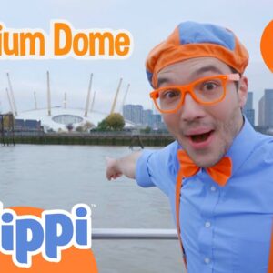 Blippi Visits London and Explores on a Boat! | Educational Videos for Kids