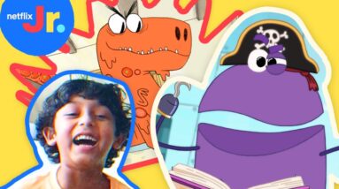 SUPER Compilation 1! StoryBots Super Silly Stories with Bo | Netflix Jr
