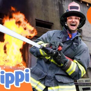 Fire Truck Vehicles with Blippi for Kids! | 2 Hours of Blippi | Educational Videos for Toddlers