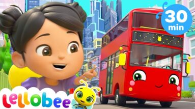 Wheels On The Bus + More Nursery Rhymes & Kids Songs -Lellobee by CoComelon