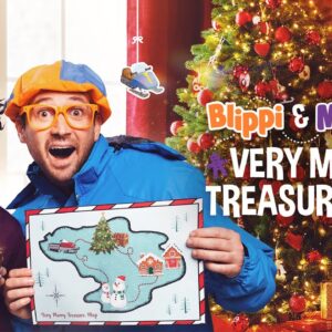 Blippi and Meekah's Very Merry Holiday Treasure Hunt Movie!