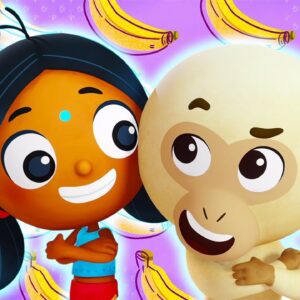 Bonkers for Bananas! 🍌 | Deepa & Anoop | Netflix Jr