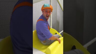 Play with Blippi at the Indoor Playground! #Shorts