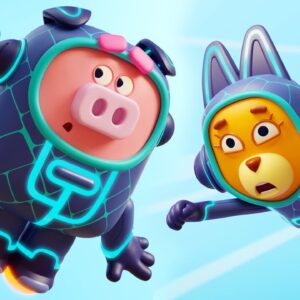 Super Clumsy Super Pig! 🐷 Big Tree City | Netflix Jr