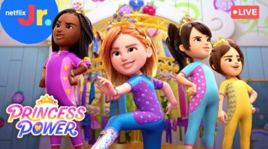🔴 LIVE! Princess Power 24/7! Full Episodes, Music, & More! | Netflix Jr