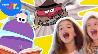 The Case of the Cheese Bandit 🧀 StoryBots Super Silly Stories | Netflix Jr